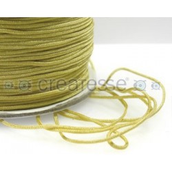 CORDÓN HILO DE NYLON PARA MACRAMÉ AMARILLO