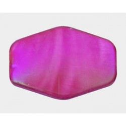 NÁCAR ROSA 35X25 HEXÁGONO - 4 UNIDADES