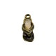 COLGANTE ZAMAK CHANCLAS 16X6MM BRONCE ANTIGUO