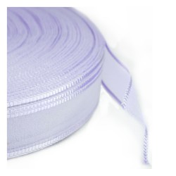 CORDON CINTA ORGANZA 15 MM MORADO - 5 METROS