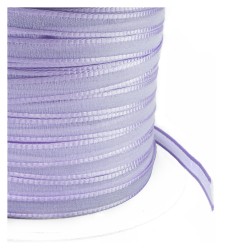 CORDON CINTA ORGANZA 6 MM MORADO -5 METROS