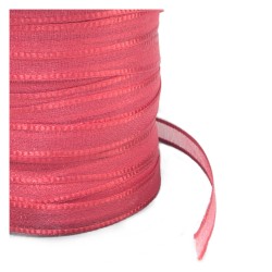 CORDON CINTA ORGANZA 6 MM ROJO - 5 METROS
