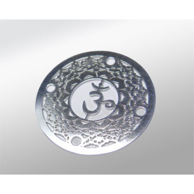 CHAKRA - SAHASRARA 24MM PLATA