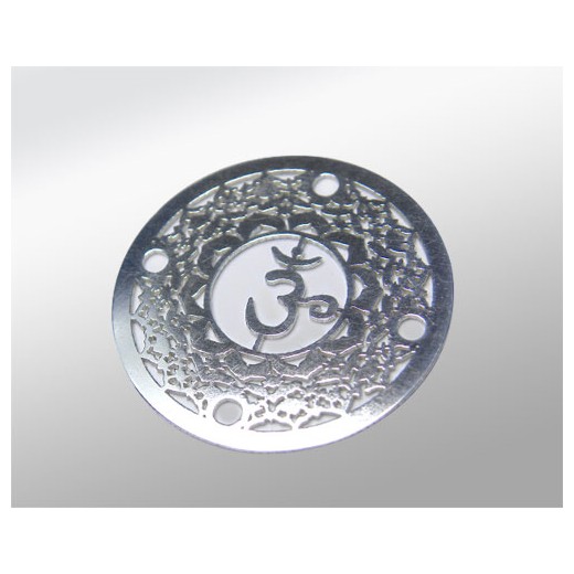 CHAKRA - SAHASRARA 24MM PLATA