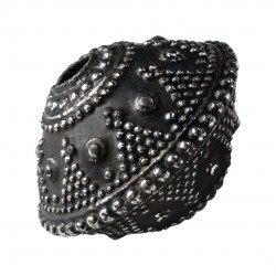 ACRILICO ISTAMBUL OVNI 24X17 NEGRO-PLATA