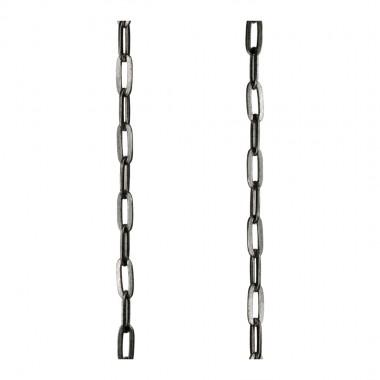 CADENA ESLABONES METAL Q194 PLATA VIEJA 5,5 MM