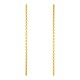 CADENA SOLDADA TIPO ANCORA 3MM DORADO BRILLANTE