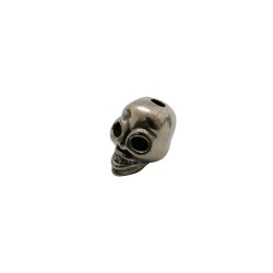 ENTREPIEZA ZAMAK CALAVERA 6,7X10 (ID 1,7MM) PLATA VIEJA