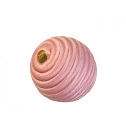 BOLA DE TELA SATIN 24 MM N.31 ROSA CLARO