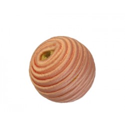 BOLA TEJIDAS 22 MM MELOCOTON - 5 UNIDADES