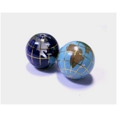 BOLA DEL MUNDO 20MM AZUL TURQUESA