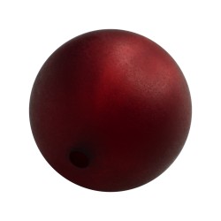 BOLA ACRILICO 16MM POLARIS AB GRANATE -5 UNIDADES