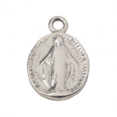 MEDALLA PLATA VIRGEN 11X9 MM