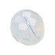BOLA FACETADA 12 MM 0100 WHITE OPAL
