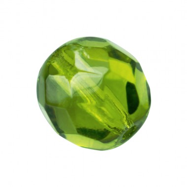 BOLA FACETADA 12 MM 5023 OLIVINO