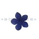 FLOR CUERO REF.10 45MM 06 AZUL OCEANO