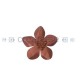 FLOR CUERO REF.10 45MM 43 COBRE METALIZADO