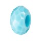 RONDELLA CRISTAL FACETADA 8X10MM TALADRO 3MM CARIBBEAN BLUE OPAL