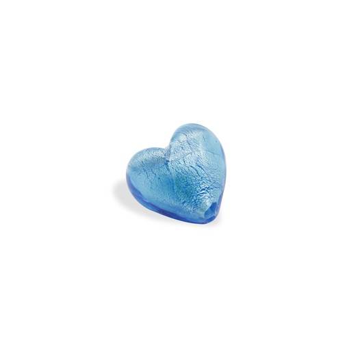 CRISTAL VENICE 28MM CORAZON 22 AZUL (ID 2MM)