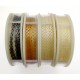 CADENA HILO SILICONA ELASTICITY 2,5MM 1,20 METROS DORADO