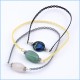 CADENA HILO SILICONA ELASTICITY 2,5MM 1,20 METROS DORADO