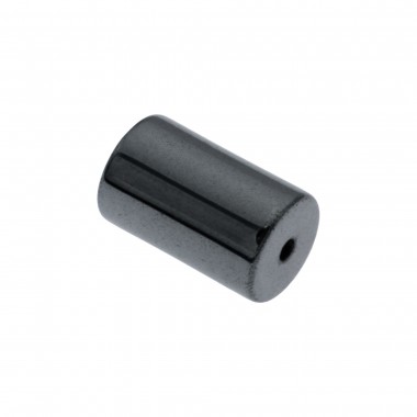 HEMATITE CILINDRO 7,5x4,5MM CON TALADRO DE 1,2MM