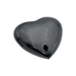 HEMATITE CORAZÓN CORPOREO 10MM - 2 UNIDADES