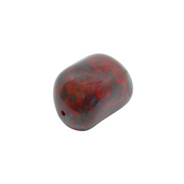 CANTO RODADO CHECO 20X17 MM ROJO