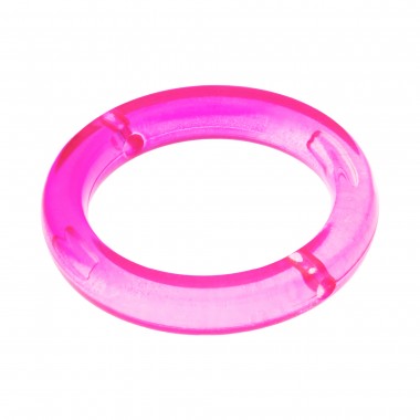 ACRILICO HAPPY HOUSE ARO 31MM BI ROSA