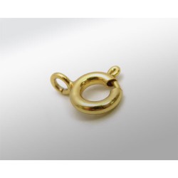 REASA 6MM PLATA CHAPADA ORO