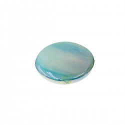 NÁCAR AZUL 25 MM DISCO - 5 UNIDADES