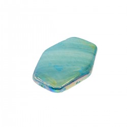 NÁCAR AZUL 35X25 HEXÁGONO - 4 UNIDADES