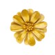 FLOR CUERO REF. 15 50MM 42 DORADO METALIZADO