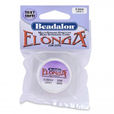 SILICONA ELONGA 0,30mm 25 METROS BEADALON