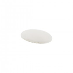 ACRILICO CABUJON OVAL 17X12 BLANCO