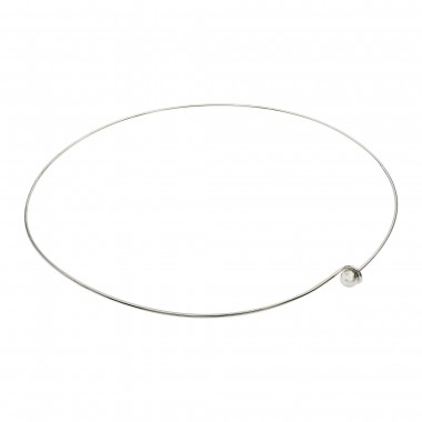 GARGANTILLA LATON 140MM PLATEADO
