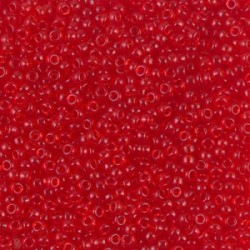 ROCALLA MATSUNO 10GR 12/0 COLOR 007 ROJO TRANSPARENTE