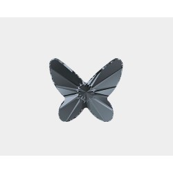 MARIPOSA PLANA 12MM 001 CRYSTAL SILVER NIGHT SWAROVSKI