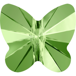 MARIPOSA 5754 8MM -4 UNIDADES 214 PERIDOTO SWAROVSKI