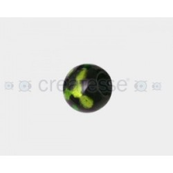 CRISTAL SPOT-ON-BLACK 16MM TAL. 6MM VERDE