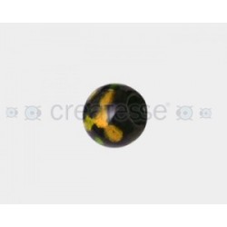 CRISTAL SPOT-ON-BLACK 16MM TAL. 6MM AMBAR