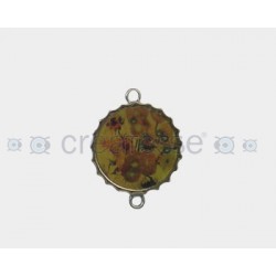 CHAPA METAL 29MM VAN GOGH GIRASOLES