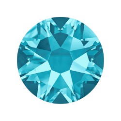 CHATON HOTFIX SS34 -9 UN 202 AGUAMARINE SWAROVSKI ELEMENTS
