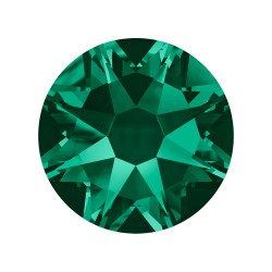 CHATON HOTFIX SS34 -9 UN 205 EMERALD SWAROVSKI ELEMENTS