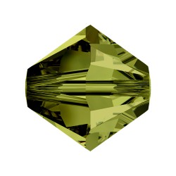 TUPPI 4 MM- 24 UN 228 OLIVINE SWAROVSKI