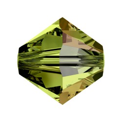 TUPPI 4MM -24UN 228 AB OLIVINE SWAROVSKI ELEMENTS