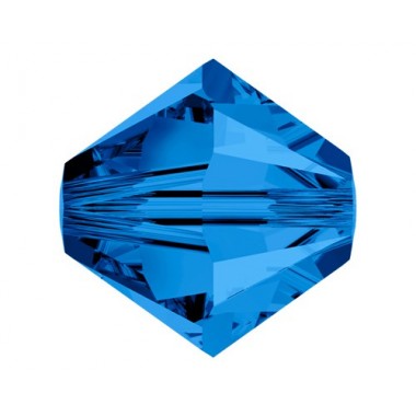 TUPPI 4 MM- 24 UN 243 CAPRI BLUE SWAROVSKI