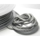 CORDON LABRADO TRENZADO RAYON 3MM 372 GRIS CLR -METRO