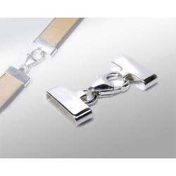 TERMINAL PLATA 10X02MM CON MOSQUETON