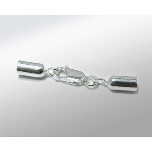 TERMINAL PLATA 3MM Y MOSQUETON